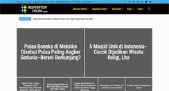 Desktop Screenshot of inspiratorfreak.com